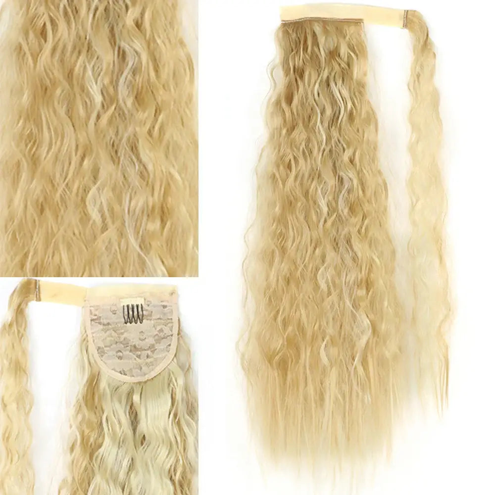 New Arrivals: Trendy Synthetic Corn Wavy Styles for Every Look - Q19-22H613 / 22INCHES