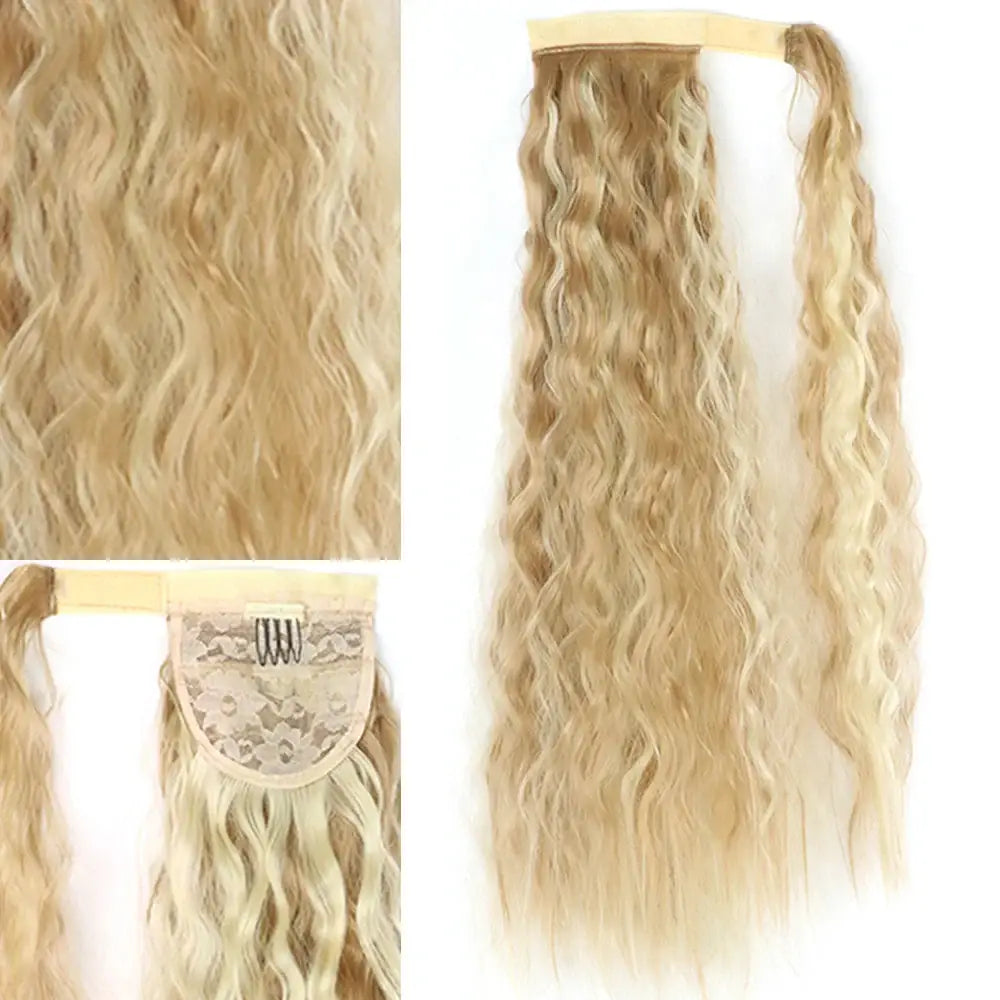 New Arrivals: Trendy Synthetic Corn Wavy Styles for Every Look - Q19-18H613 / 22INCHES