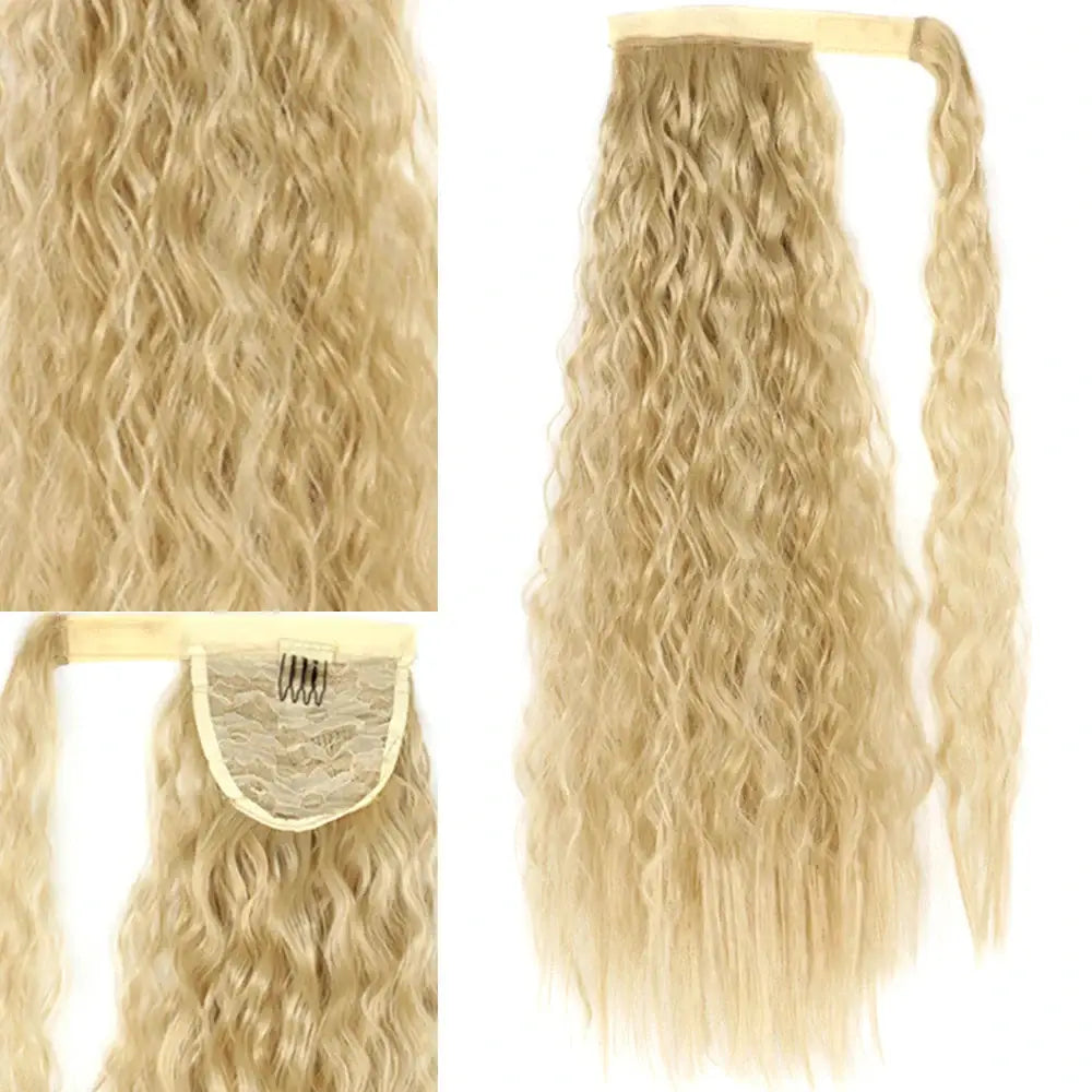 New Arrivals: Trendy Synthetic Corn Wavy Styles for Every Look - Q19-24-613 / 22INCHES