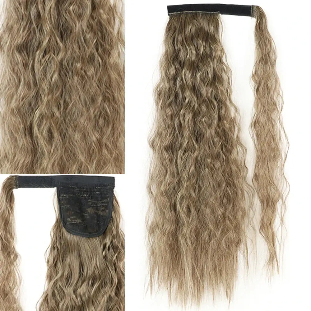 New Arrivals: Trendy Synthetic Corn Wavy Styles for Every Look - Q19-86-10 / 22INCHES