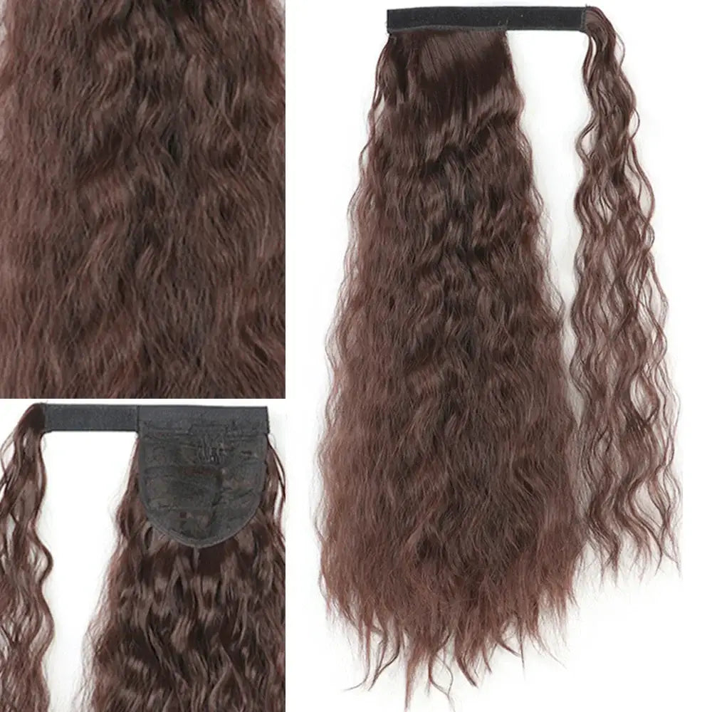 New Arrivals: Trendy Synthetic Corn Wavy Styles for Every Look - Q19-2-33 / 22INCHES