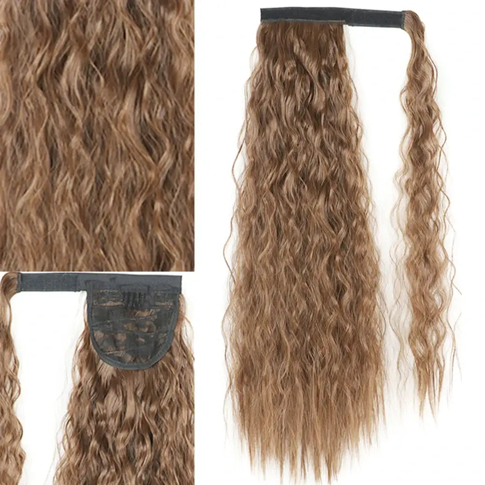 New Arrivals: Trendy Synthetic Corn Wavy Styles for Every Look - Q19-4-30 / 22INCHES