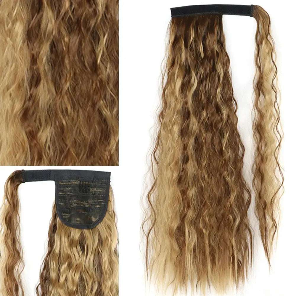 New Arrivals: Trendy Synthetic Corn Wavy Styles for Every Look - Q19-9H19 / 22INCHES