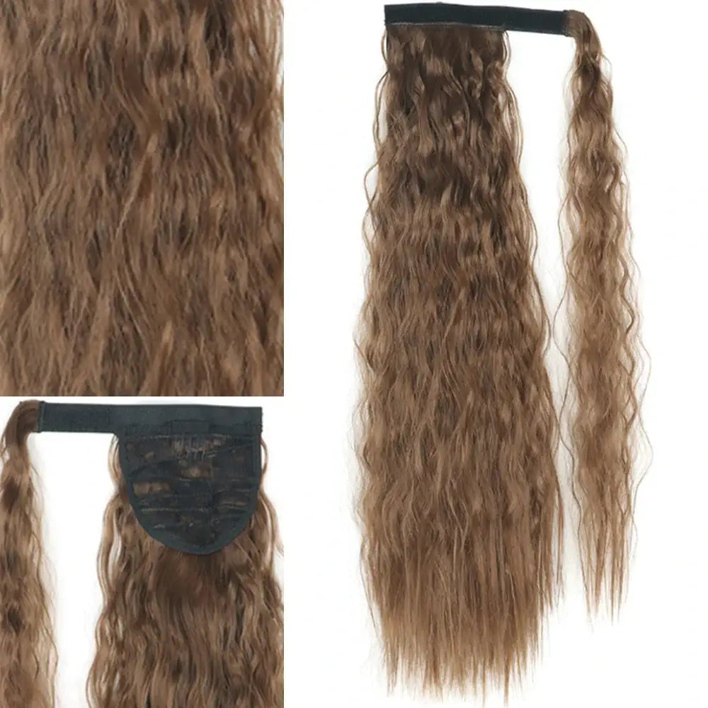 New Arrivals: Trendy Synthetic Corn Wavy Styles for Every Look - Q19-12 / 22INCHES