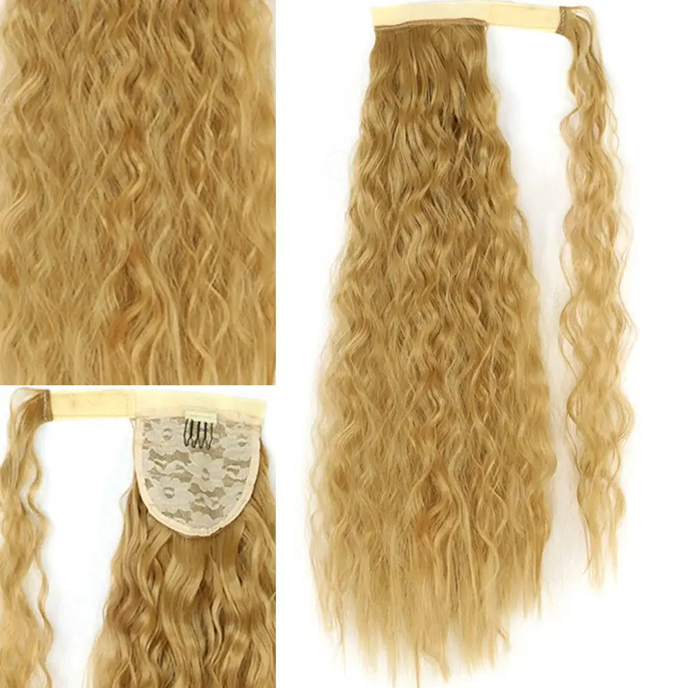 New Arrivals: Trendy Synthetic Corn Wavy Styles for Every Look - Q19-27 / 22INCHES