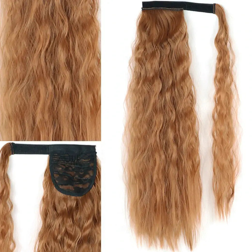 New Arrivals: Trendy Synthetic Corn Wavy Styles for Every Look - Q19-30 / 22INCHES