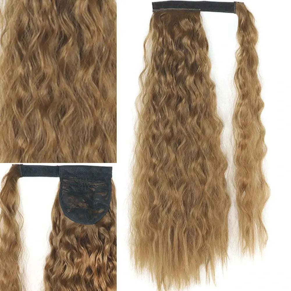 New Arrivals: Trendy Synthetic Corn Wavy Styles for Every Look - Q19-6 / 22INCHES