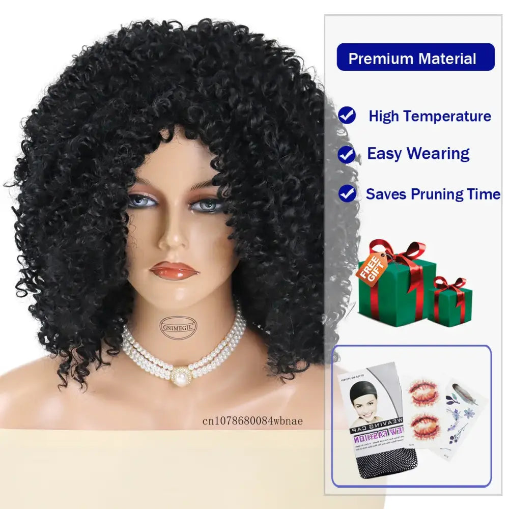 New Arrivals: Unique Black Afro Curly Wigs and Products