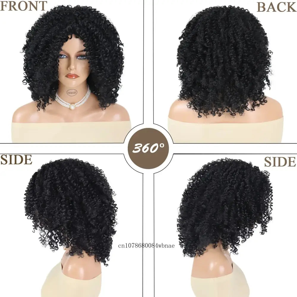 New Arrivals: Unique Black Afro Curly Wigs and Products