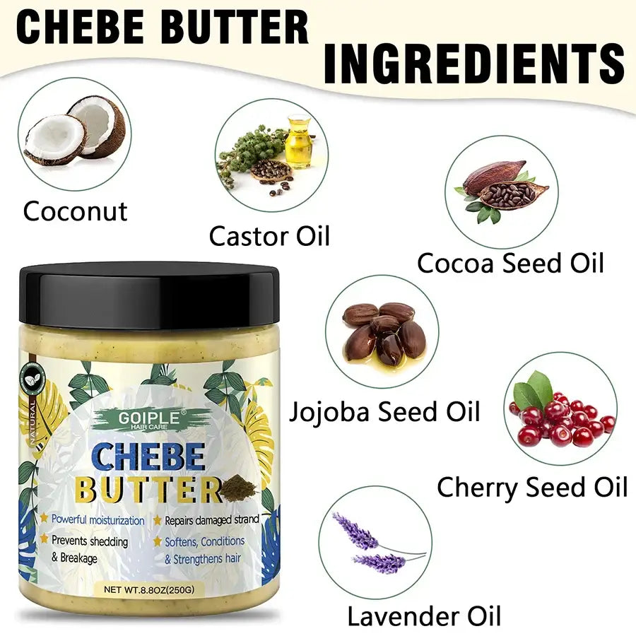 Nourish Curls with Chebe Butter and Hair Masks for Natural Beauty