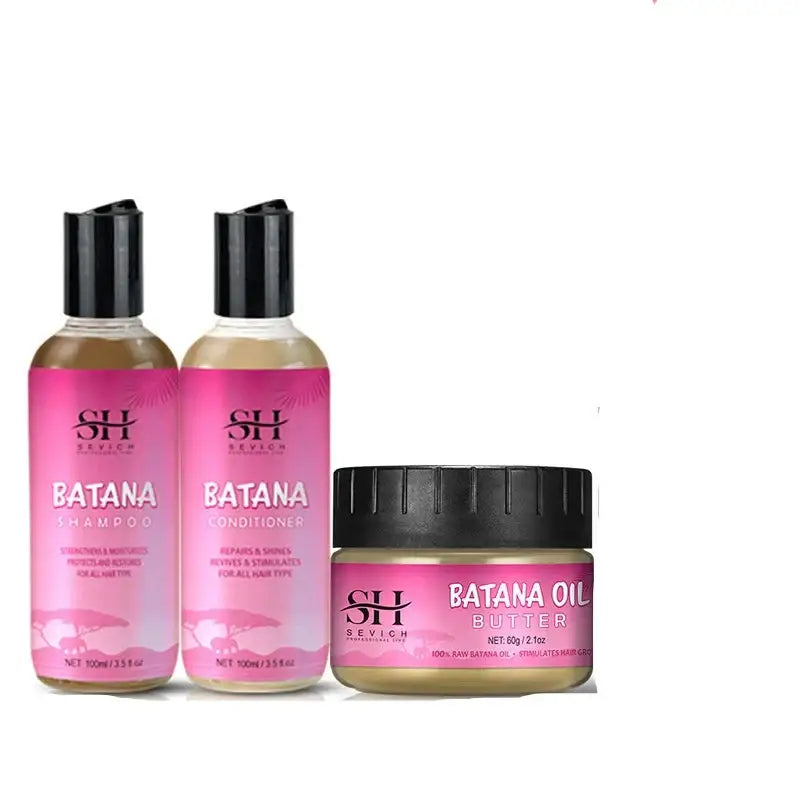 Nourish Your Hair with Batana Oil for Healthy Hair Growth at Queen Afro - Hot selling set C