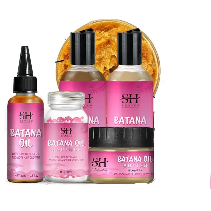 Nourish Your Hair with Batana Oil for Healthy Hair Growth at Queen Afro - Top selling set