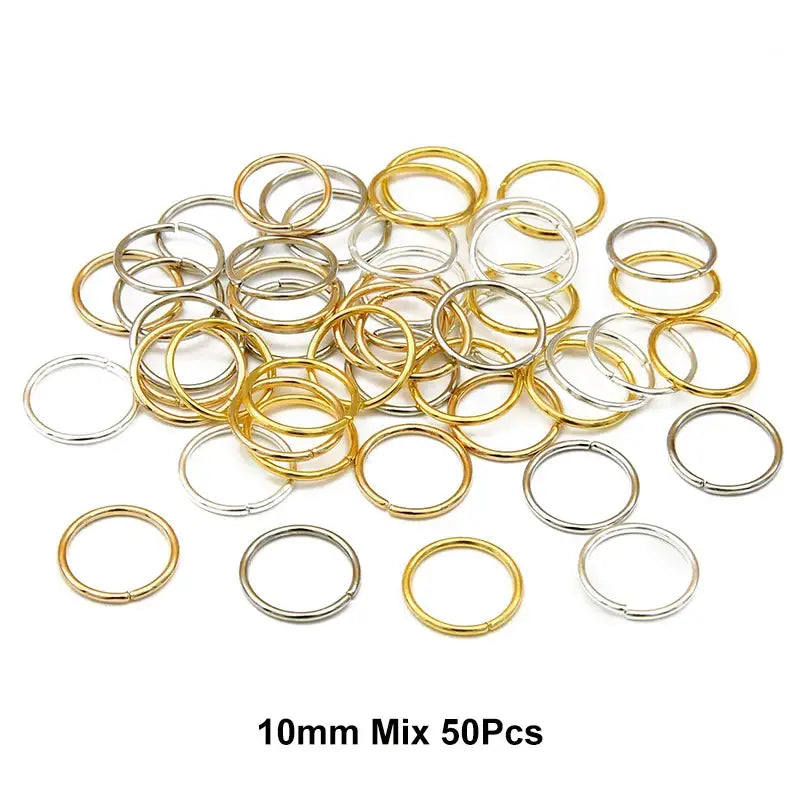 Nourish Your Hair with Queen Afro’s Braid Rings and Care Products - 10mm Mix 50Pcs