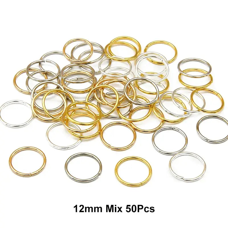 Nourish Your Hair with Queen Afro’s Braid Rings and Care Products - 12mm Mix 50Pcs