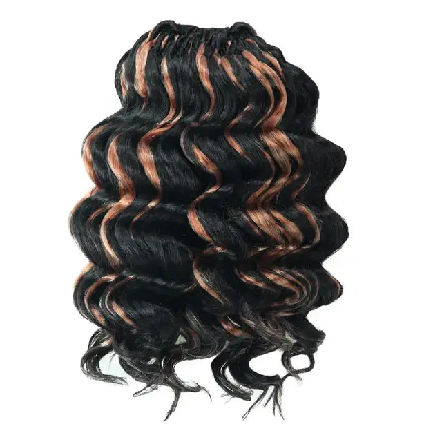 Ombre Orange Crochet Braids and New Fashion Arrivals at Queen Afro - P1B30 / 12INCHES / 6pcs/lot