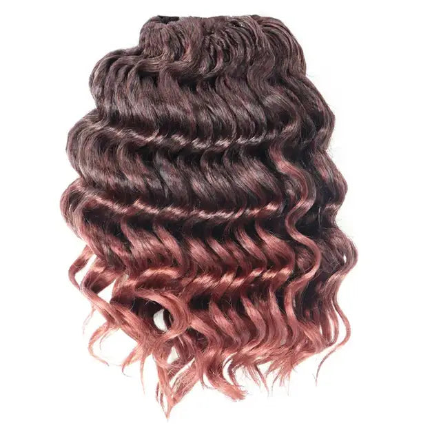 Ombre Orange Crochet Braids and New Fashion Arrivals at Queen Afro - T350 / 12INCHES / 6pcs/lot