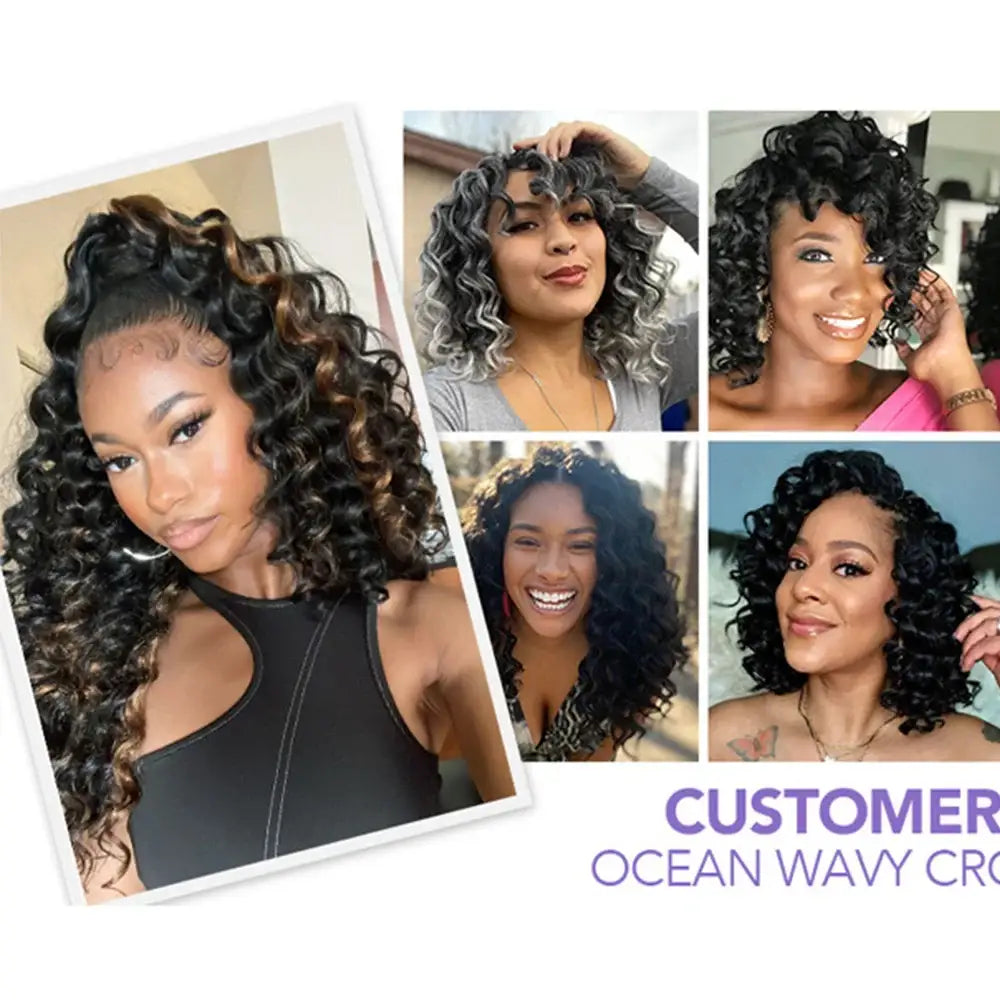 Ombre Orange Crochet Braids and New Fashion Arrivals at Queen Afro