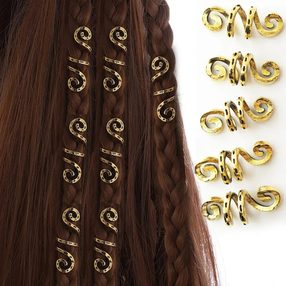 Pamper Your Hair with Viking Spiral Hair Beads Set and More