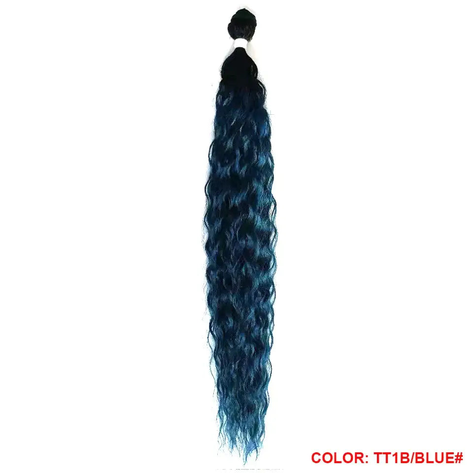 Premium Loose Deep Wave Hair Extensions for Every Style and Need - TT1B-BLUE / 28inches-70cm