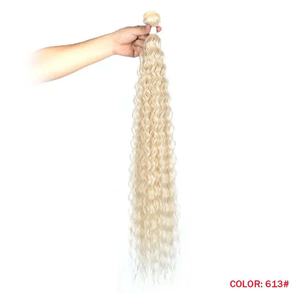 Premium Loose Deep Wave Hair Extensions for Every Style and Need - #613 / 30inches-75cm