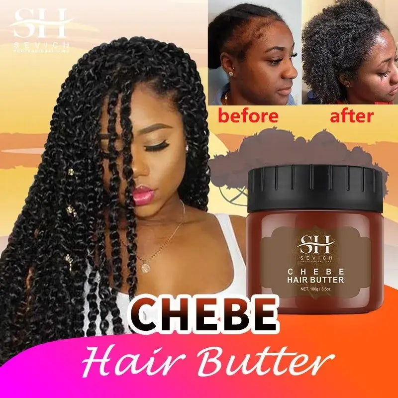 Queen Afro Hair Care Collection with Chebe Hair Oil for Nourished Locks - Light Khaki