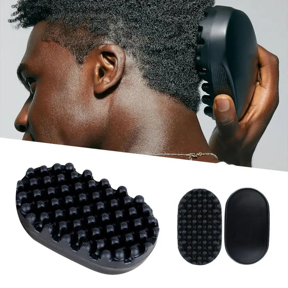 Queen Afro Hair Care: Nourishing Products and Curling Brushes - black