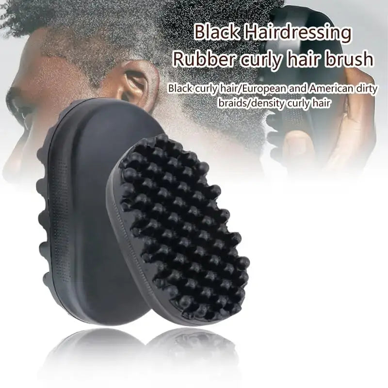 Queen Afro Hair Care: Nourishing Products and Curling Brushes - black