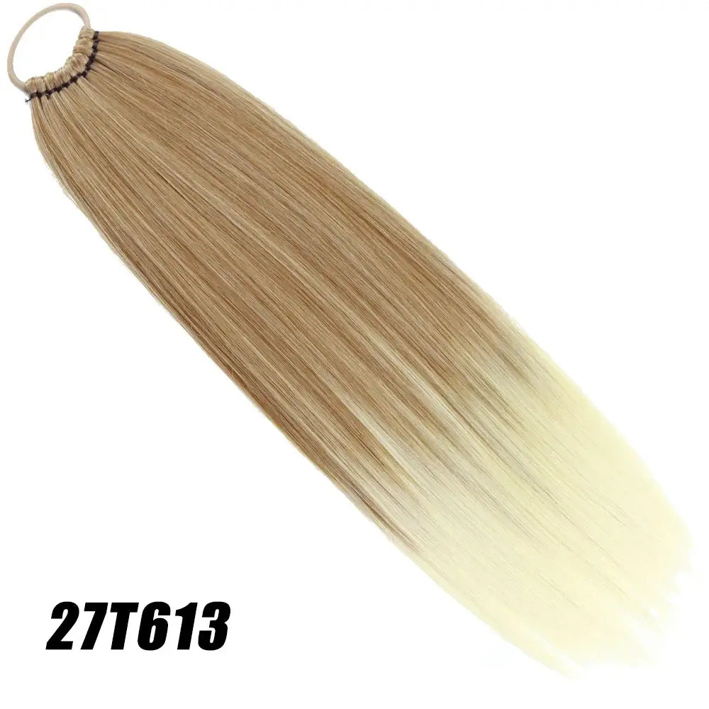 Queen Afro Hair Extensions: Ponytail Extensions and More for Stunning Looks - 27T613 / 24inches-60cm