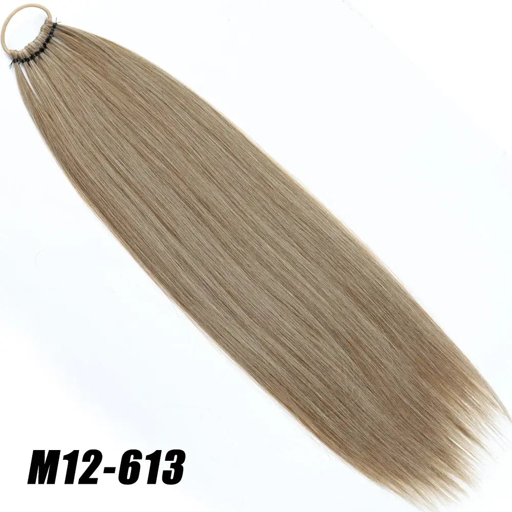 Queen Afro Hair Extensions: Ponytail Extensions and More for Stunning Looks - M12-613 / 24inches-60cm