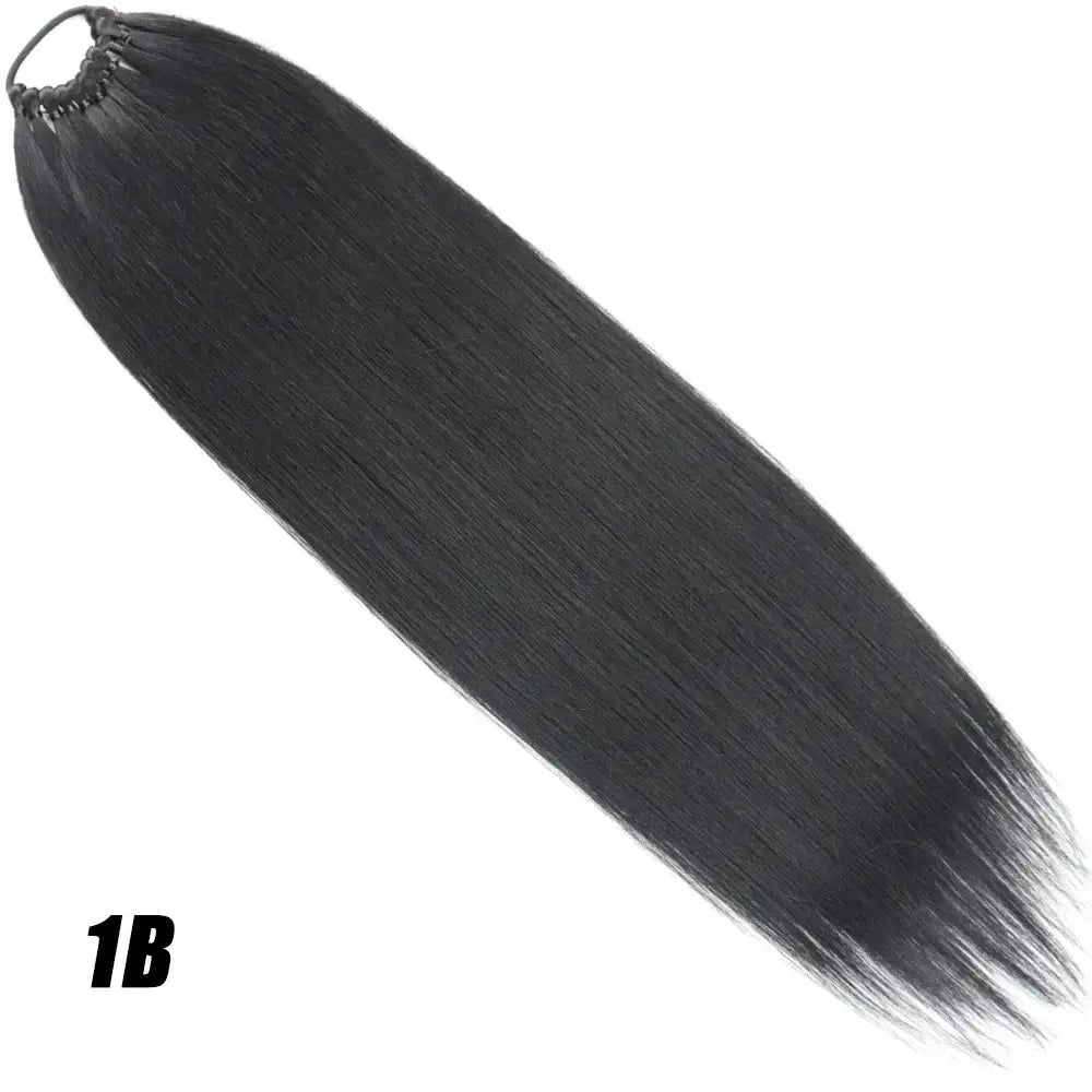 Queen Afro Hair Extensions: Ponytail Extensions and More for Stunning Looks - 1B / 24inches-60cm