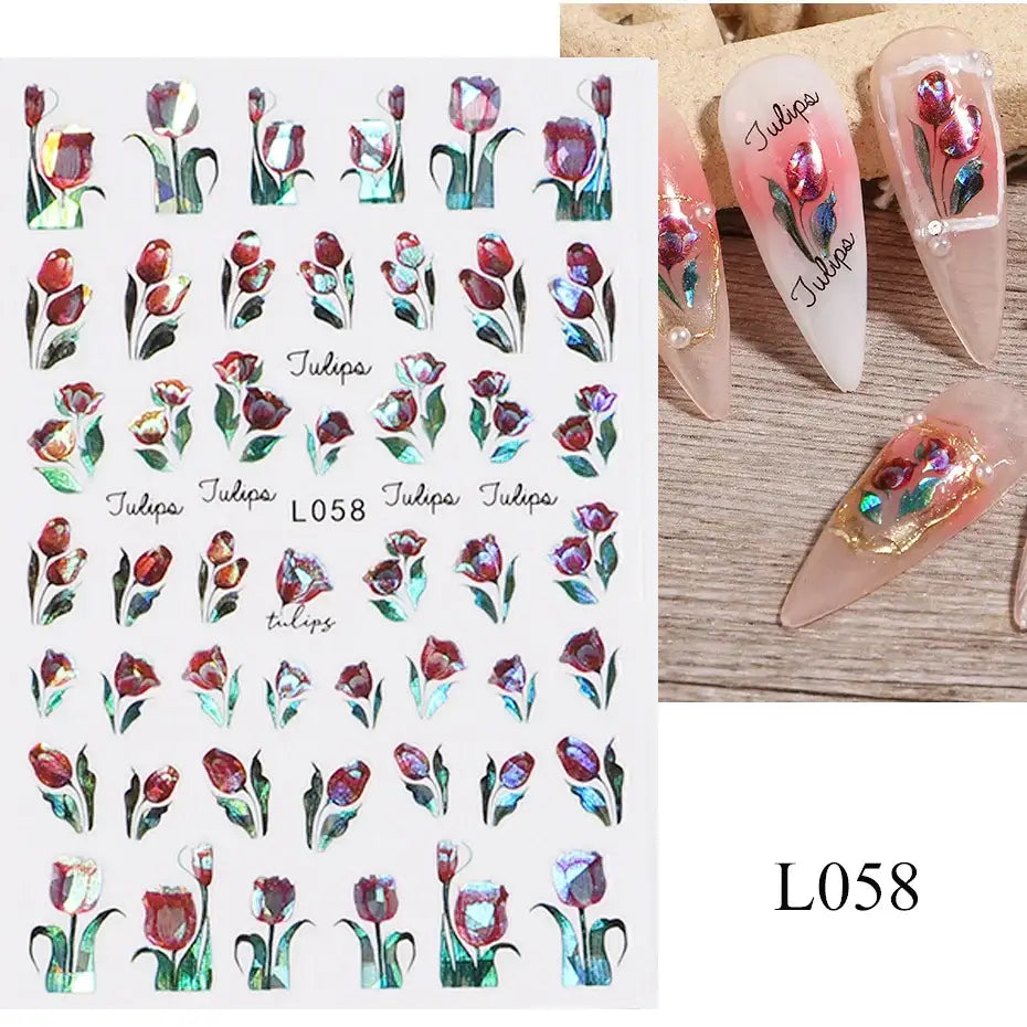 Queen Afro Nail Products: Vibrant Polishes and Trendy Nail Art - L058