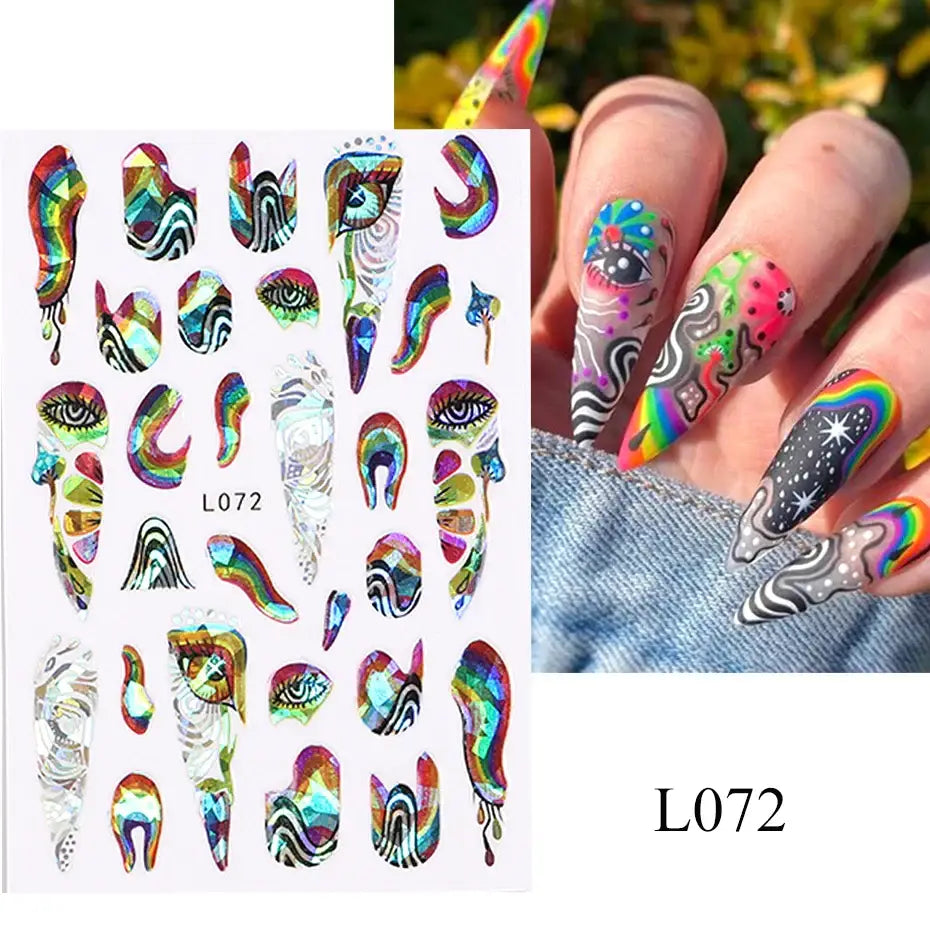 Queen Afro Nail Products: Vibrant Polishes and Trendy Nail Art - L072