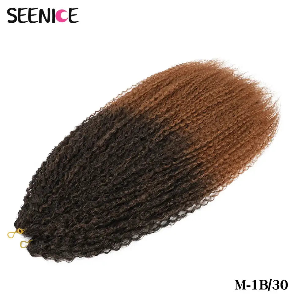 Queen Afro Products: Luxurious Crochet Hair and Accessories for All Styles - M1B-30 / 30inches / CHINA | 3Pcs/Lot