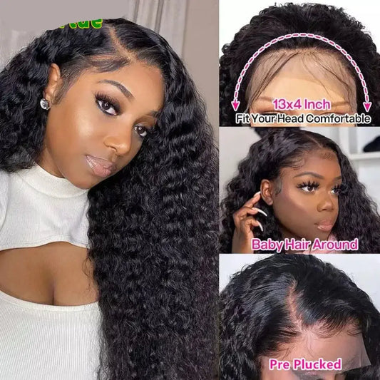 Queen Afro’s New Lace Wig Collection with Transparent 4x4 Closure