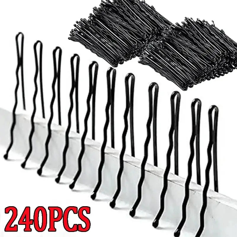 QueenAfro Hair Care Essentials and Shaped Hair Clips Collection - 240PCS