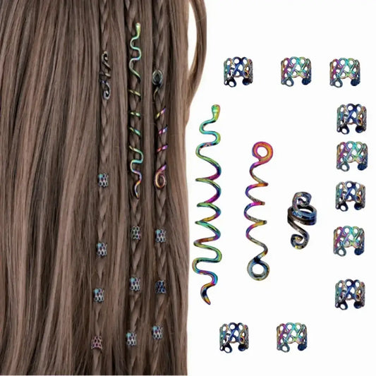 QueenAfro Style Hair Rings for Empowered Natural Beauty