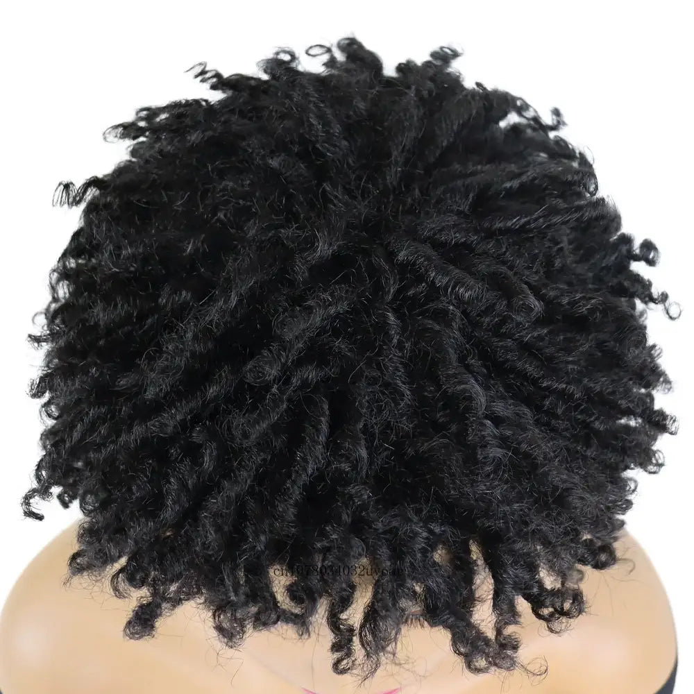 QueenAfro: Unique Beauty Essentials and Synthetic Braided Wigs - Black / 4 inches