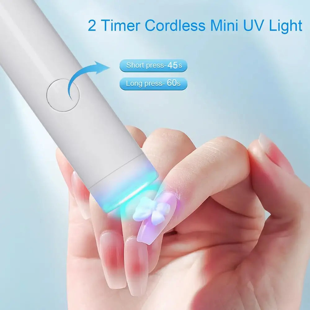 Rechargeable UV LED Nail Dryer for Stunning Empowering Nails