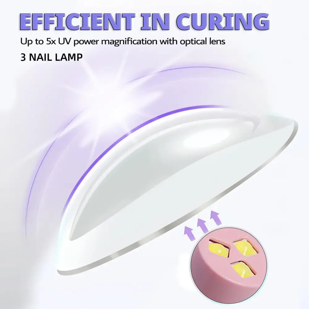 Rechargeable UV LED Nail Dryer for Stunning Empowering Nails