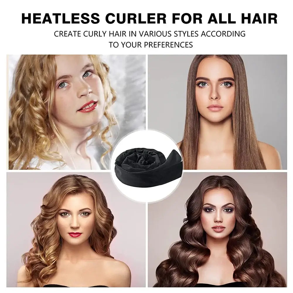 Revitalize Your Hair with Our Heatless Curling Rod and Care Line