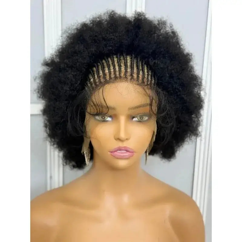 Shop New Arrivals: Braided Wigs and Kinky Curly Styles - B / 10inches / 13*6 | 250%