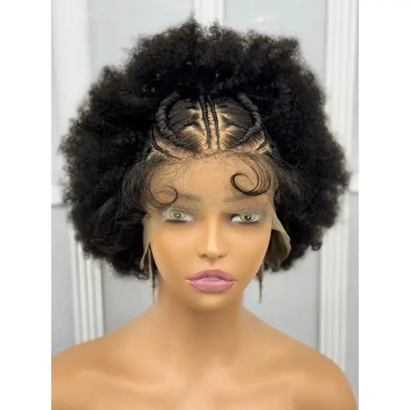 Shop New Arrivals: Braided Wigs and Kinky Curly Styles - C / 10inches / 13*6 | 250%