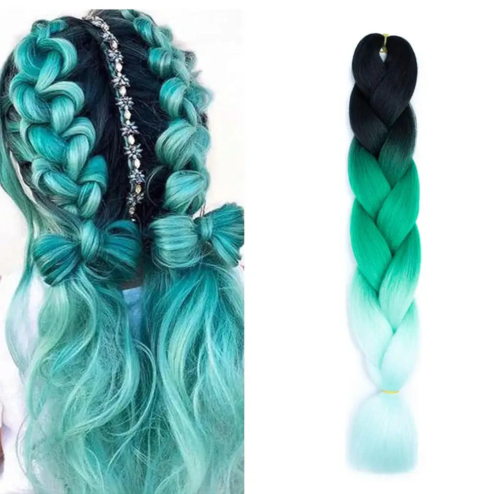 Stunning Braided Wigs for Effortless Style and Natural Beauty - CBZ-C8 / 24inches