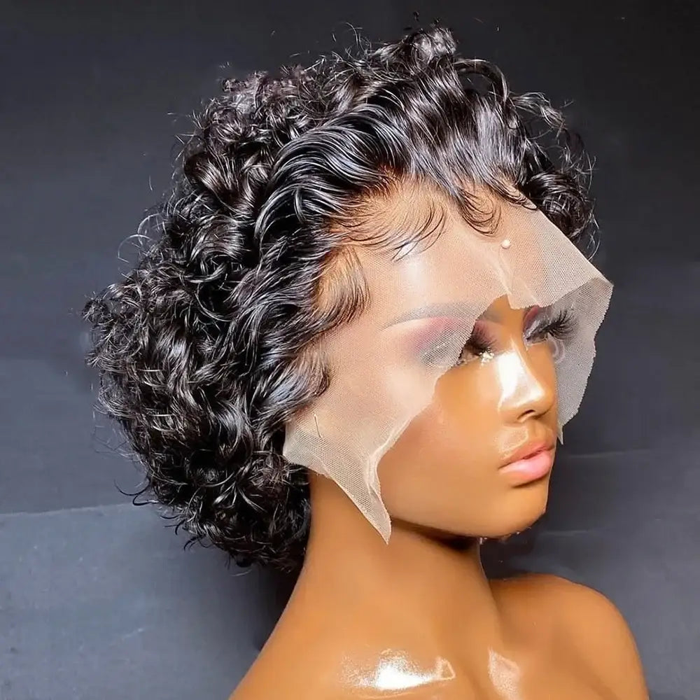 Stunning New Arrivals in Lace Wig: Pixie Cut 99J Collection