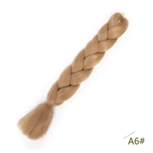 Stylish Braided Wigs Collection for Effortless Beauty and Confidence - A6 / 24inches / 1Pcs/Lot