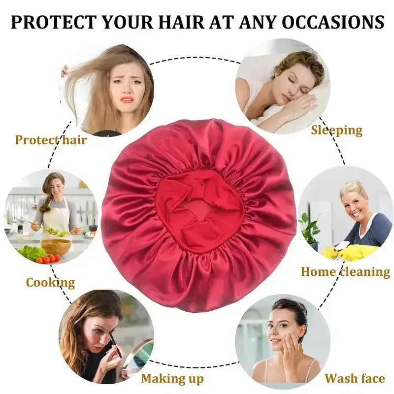 Transform Your Hair Care Routine with Our Satin Bonnet Products