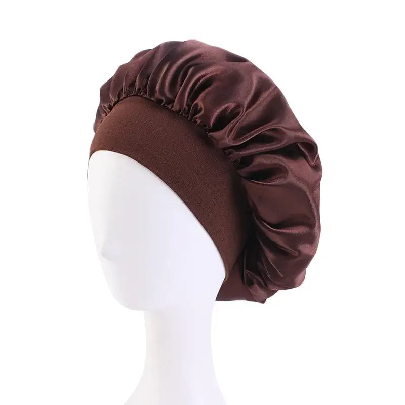 Transform Your Hair Care Routine with Our Satin Bonnet Products - Coffee