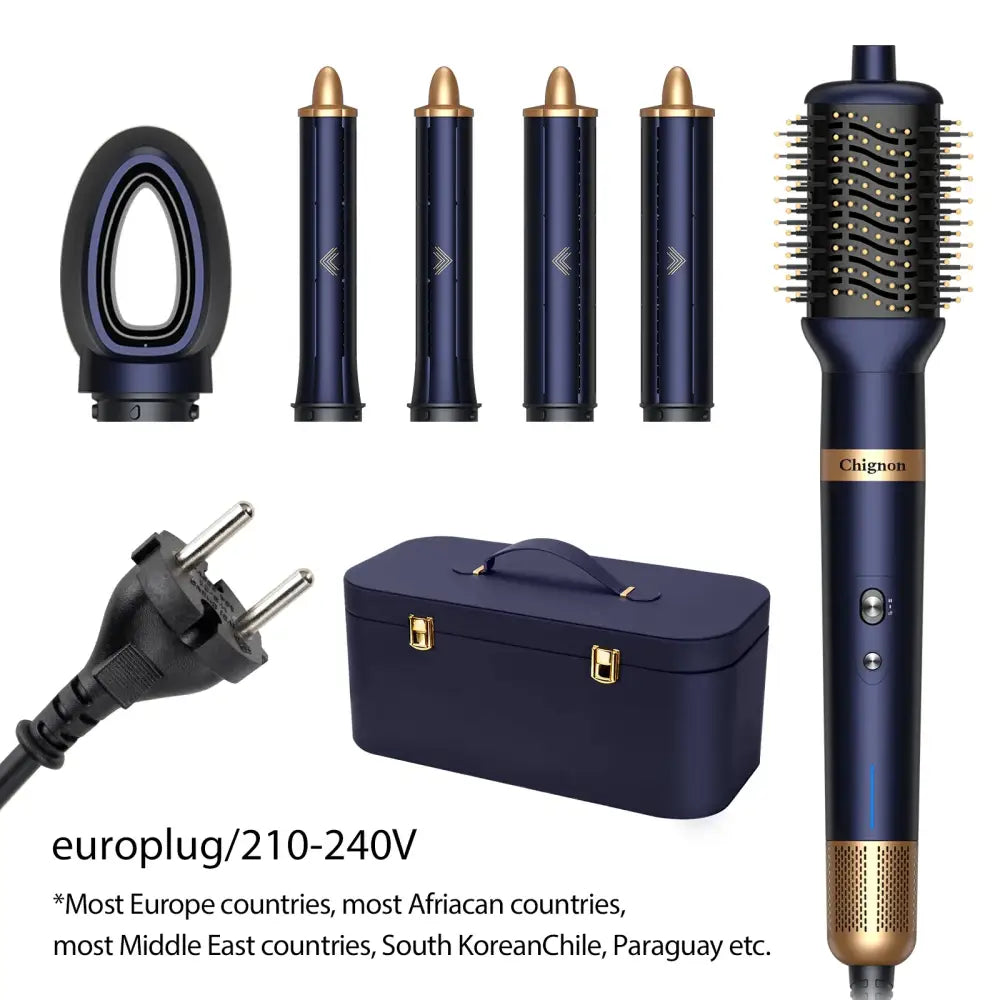 Transform Your Hair Care with Queen Afro’s Styling Tools and Dryers - EU plug (220V)