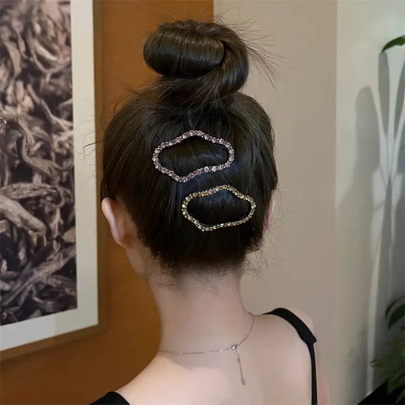 Transform Your Hair with Rhinestone Star Wave Clips and Care Products