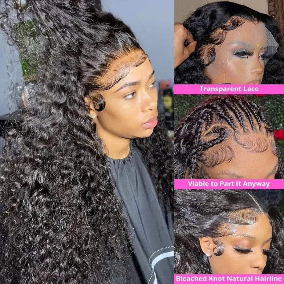 Transform Your Look with New Deep Wave Lace Wigs at QueenAfro